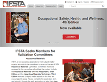 Tablet Screenshot of ifsta.org